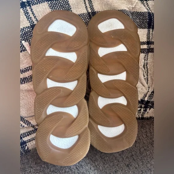 VERSACE MENS NEON ORANGE CHAIN REACTION SNEAKERS - Size 46 - $995 - Picture 8 of 14